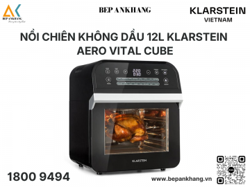 Nồi chiên không dầu KLARSTEIN - Aero Vital Cube - 12L